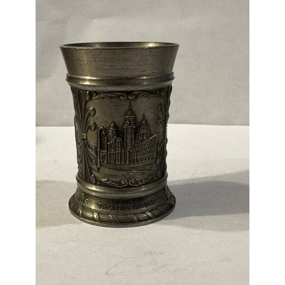 Vintage Pewter Mini Cups – German SKS Zinn, 2" & 2.5" - Picture 10 of 10